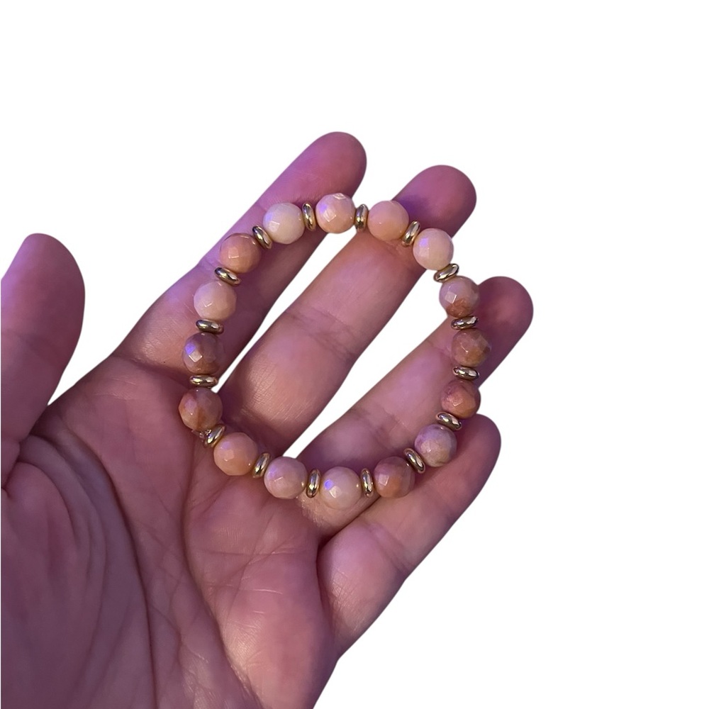 Peach Aventurine Bracelet